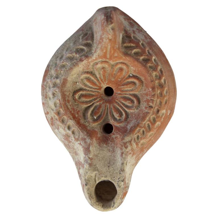 Rosace de huit pétales Marque de potier, croix Ex collection VG N° 20130531 082 Rosace de huit pétales Marque de potier, croix Ex collection VG N° 20130531 082