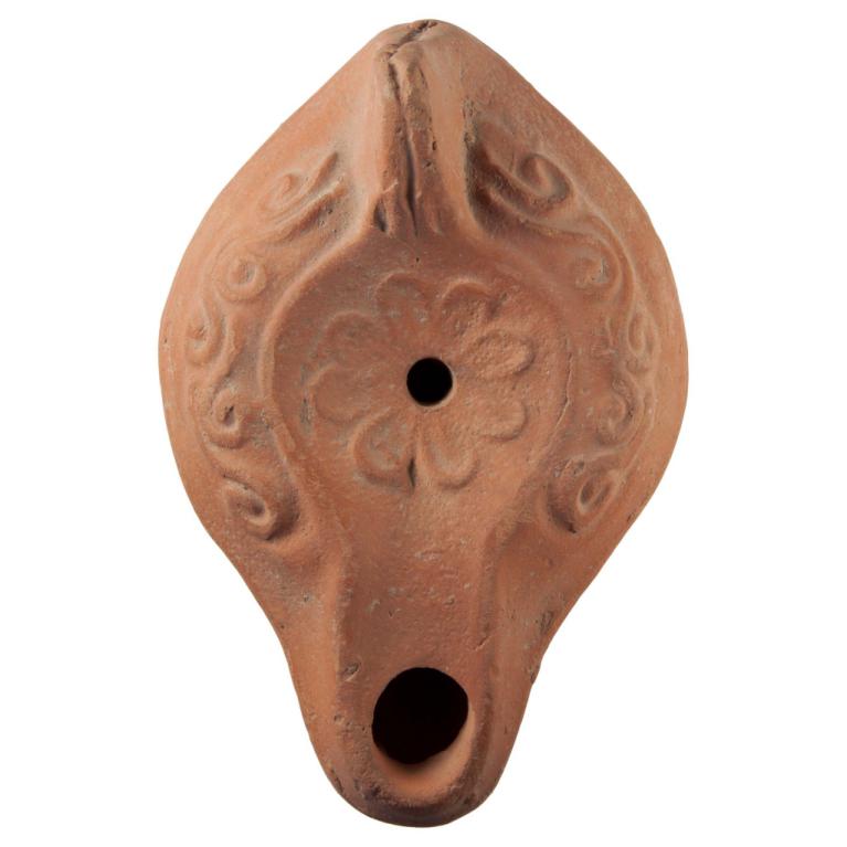 Rosace de huit pétales D. 118 x 78 x 31 mm Cf. Deneauve 1969, type XII Acquisition SVV Hôtel des Vente Montpellier-Languedoc Ancienne collection GD, provenance Tunisie N° 20151202 095 Rosace de huit pétales D. 118 x 78 x 31 mm Cf. Deneauve 1969, type XII Acquisition SVV Hôtel des Vente Montpellier-Languedoc Ancienne collection GD, provenance Tunisie N° 20151202 095